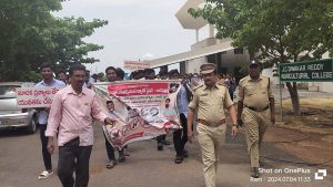 JCDRAC NSS Unit (04-07-2024) organised ” Anti drugs awareness program ” for all NSS Volunteers in the college. In this connection, Mr. K. V. S Phanindra sir, Inspector,Special Enforcement Bureau, Tadipatri, Dr. M. L.N. Reddy sir, Associate Dean, ,NSS PO, i/c OSA and other faculty members were participated.
