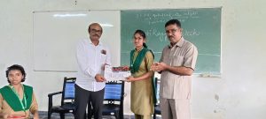 Prize distribution to winner in anti-ragging competition