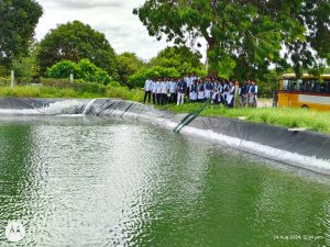 visited Diwakar Reddy sir’s farmhouse in juturu for demonstration of Farmpond, pumps (3)