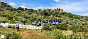 visited Hampapuram watershed project for first year students (11)