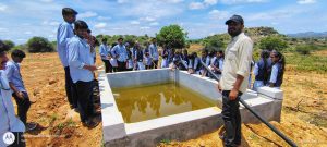 visited Hampapuram watershed project for first year students (5)