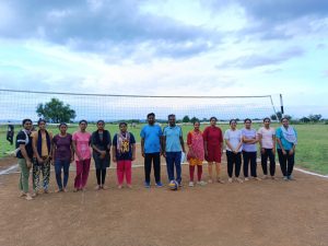 volley ball team for National sports day