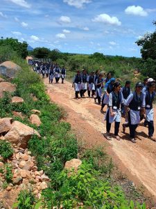 First Year students ( 2023 Admitted Batch) visited Hampapuram Watershed Project, Near Raaptadu, Ananthapur ( Dist.) (2)