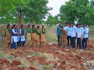 Micro Irrigation and Mechanisation Field practical classes for First year students (1)