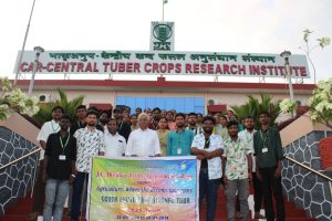 South India Educational 2021 BatchTour Central Tuber Crops Research Institute, Tiruvanantpuram (1)