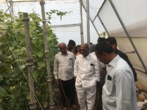 J.C. Diwakar Reddy sir visiting of college fields